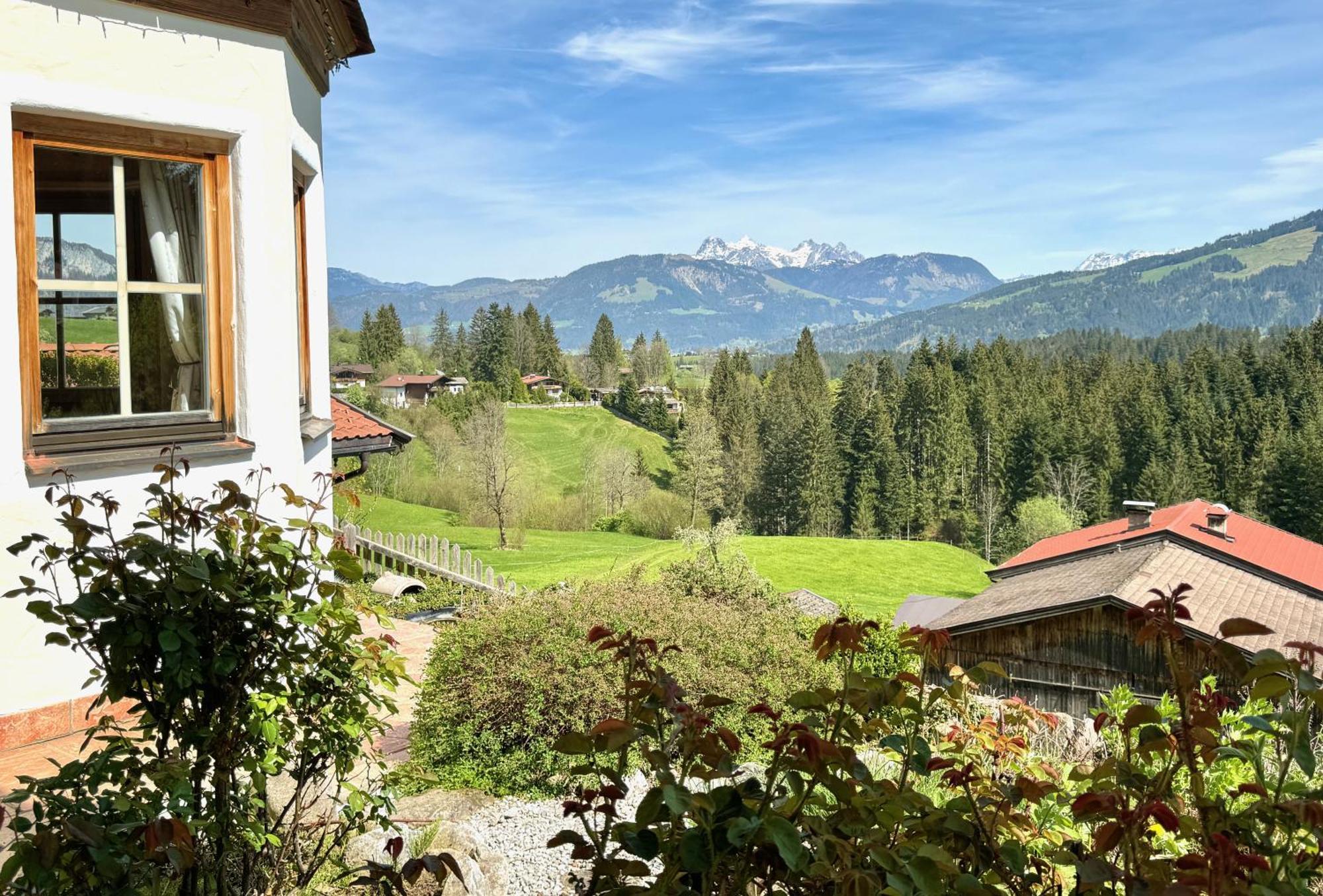5* Panorama Chalet Mit Sauna By Belle Stay Going am Wilden Kaiser Bagian luar foto