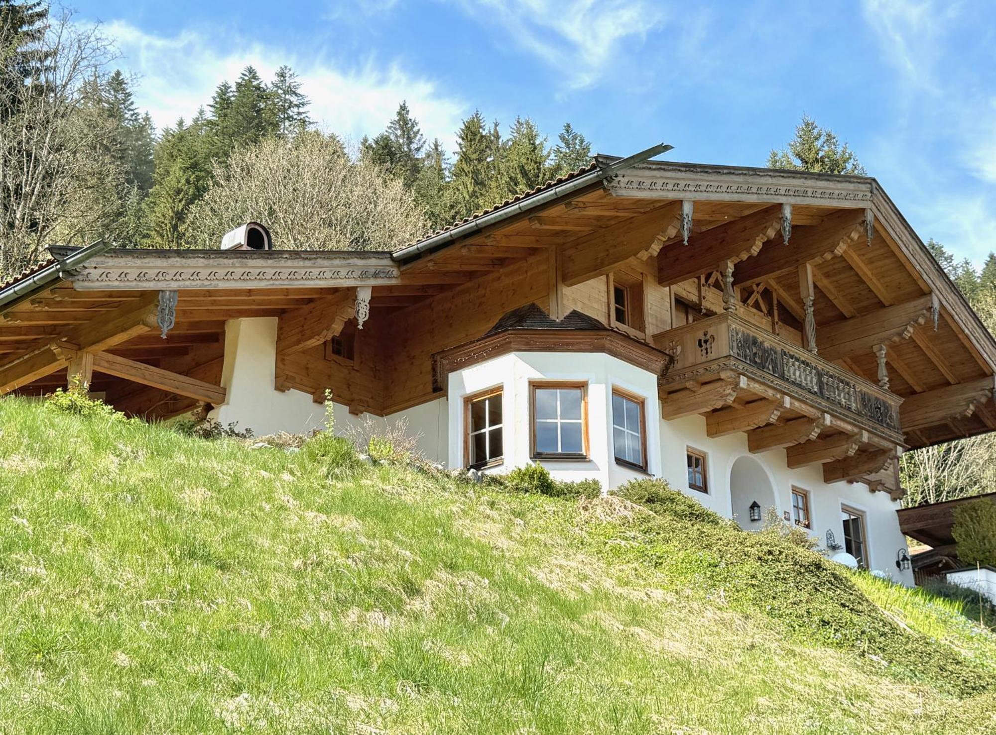 5* Panorama Chalet Mit Sauna By Belle Stay Going am Wilden Kaiser Bagian luar foto