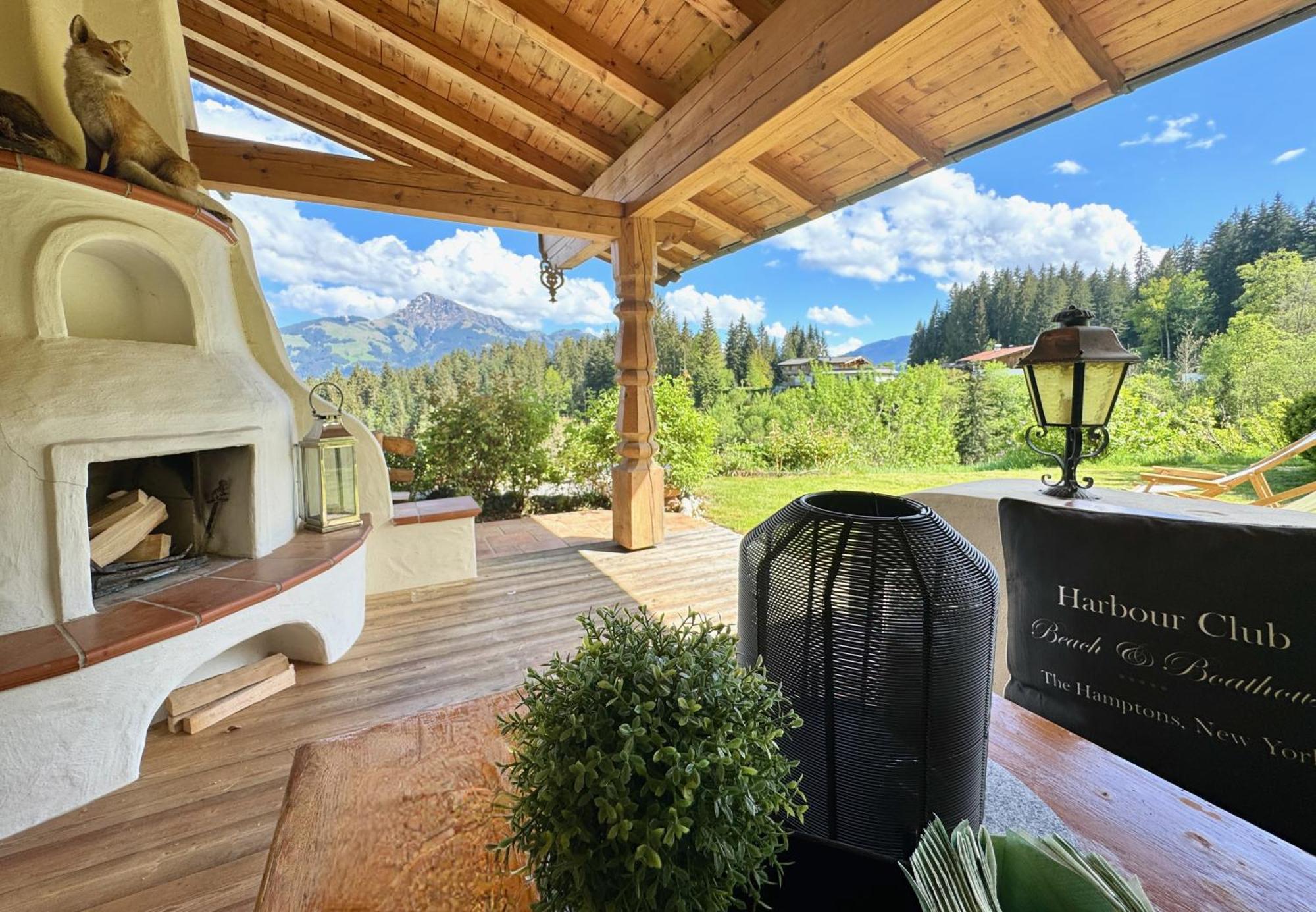 5* Panorama Chalet Mit Sauna By Belle Stay Going am Wilden Kaiser Bagian luar foto