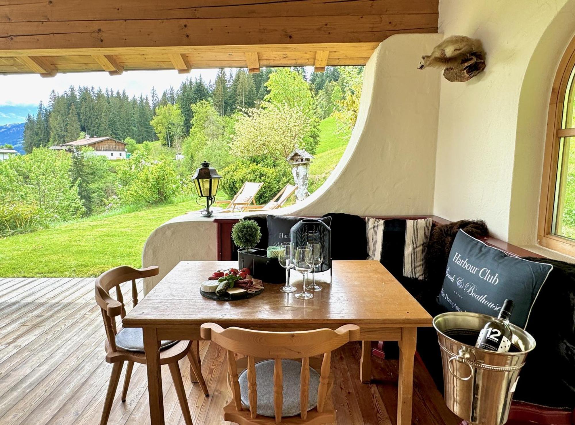 5* Panorama Chalet Mit Sauna By Belle Stay Going am Wilden Kaiser Bagian luar foto