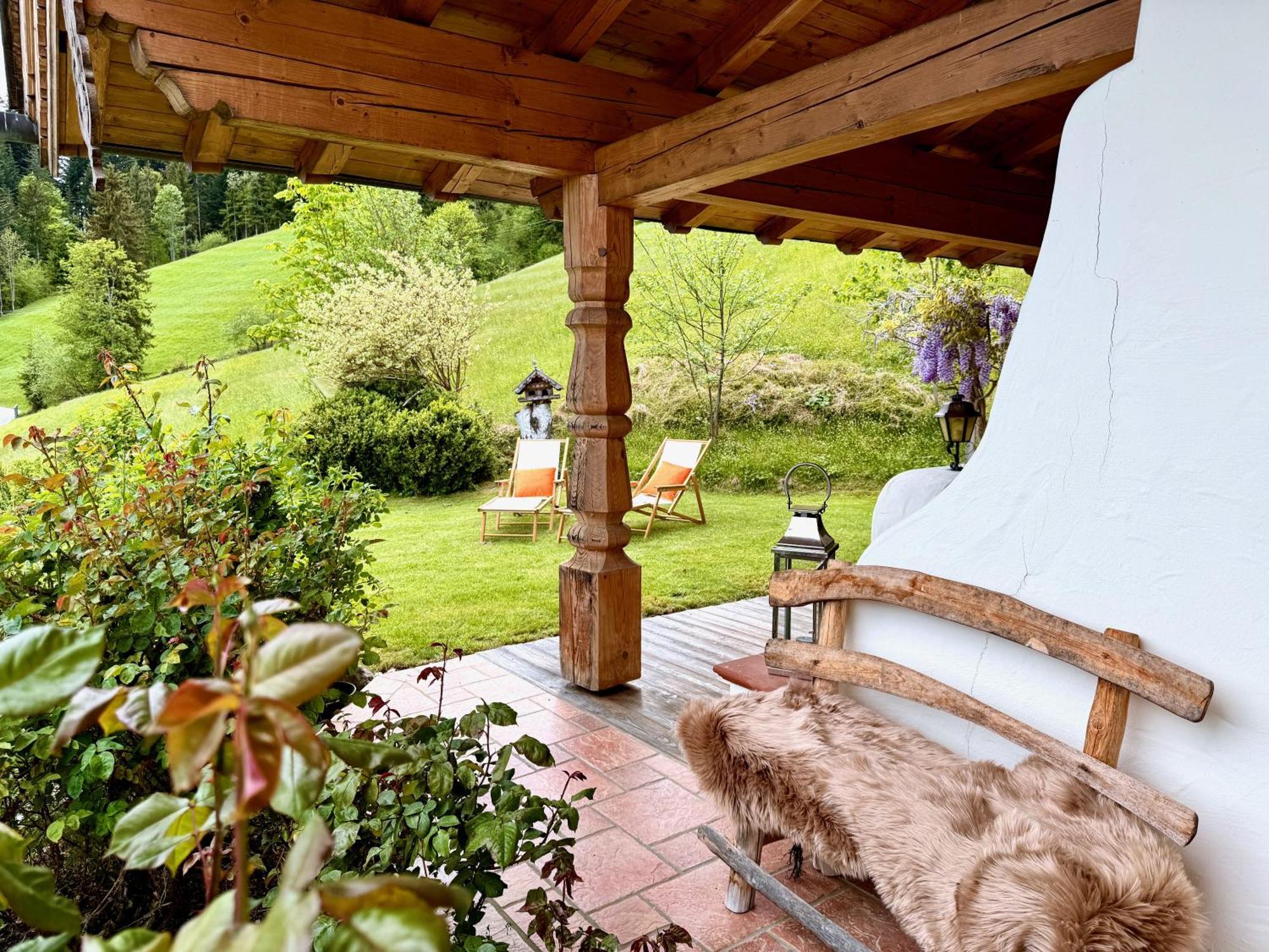 5* Panorama Chalet Mit Sauna By Belle Stay Going am Wilden Kaiser Bagian luar foto