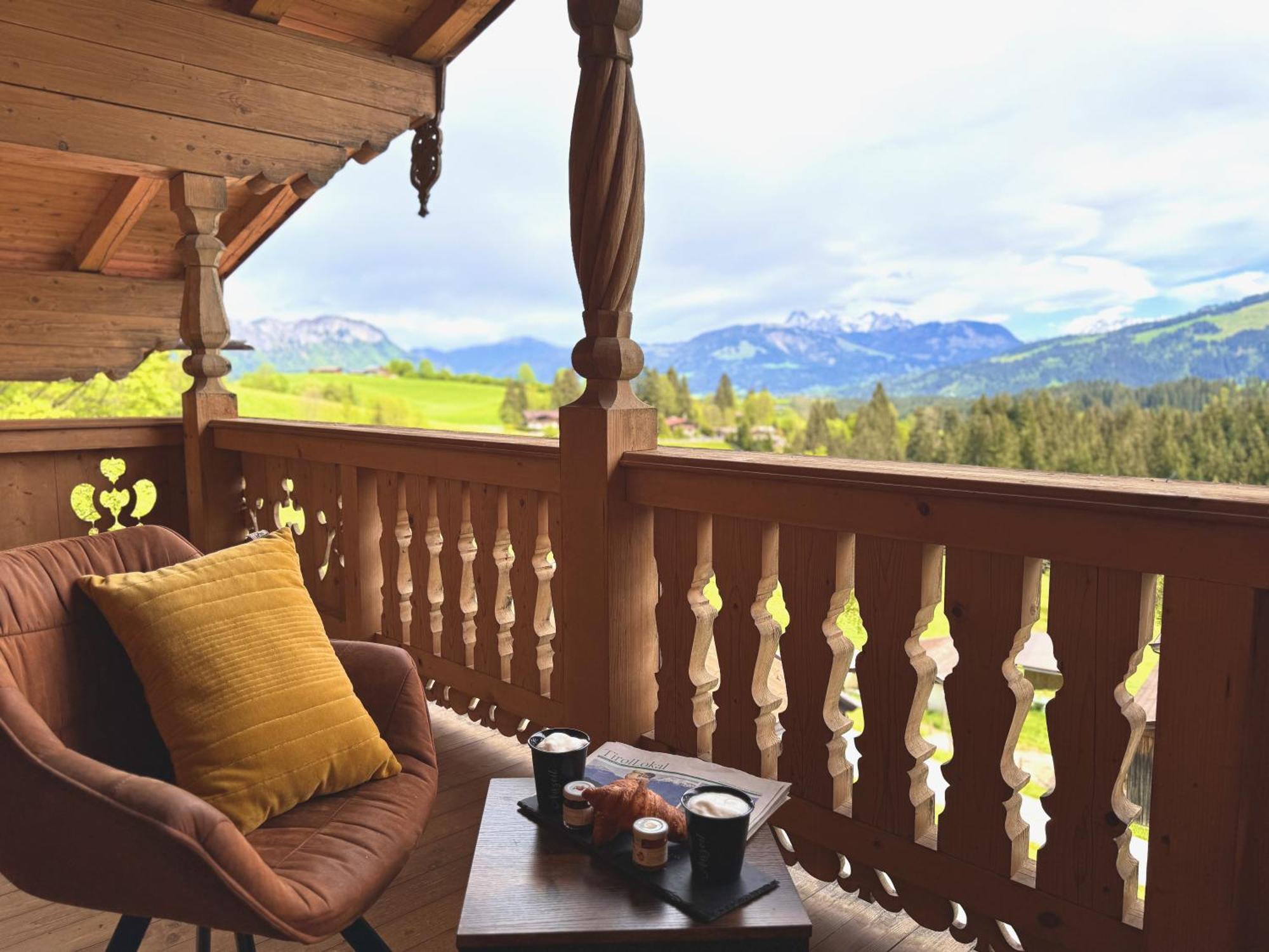 5* Panorama Chalet Mit Sauna By Belle Stay Going am Wilden Kaiser Bagian luar foto