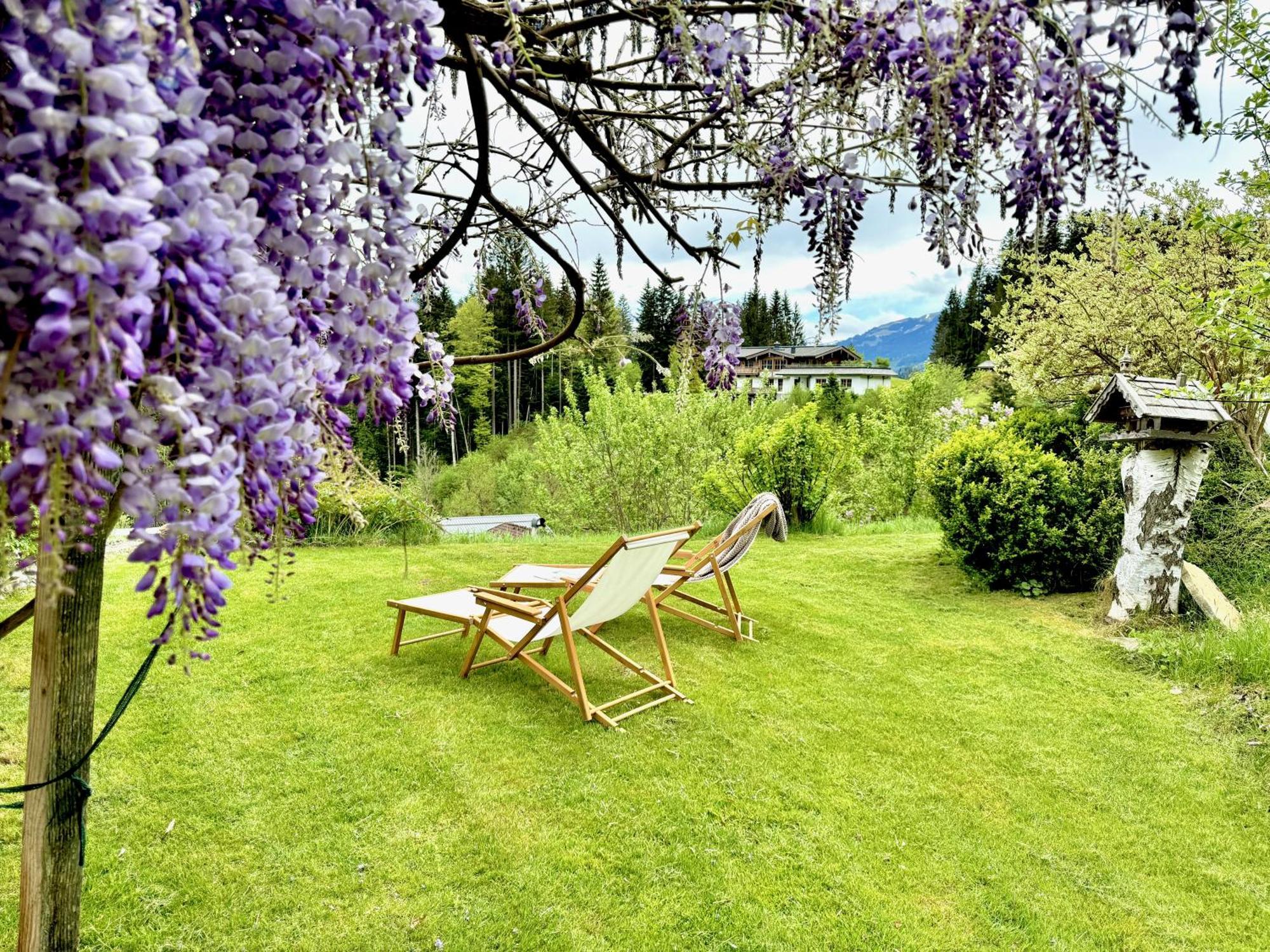 5* Panorama Chalet Mit Sauna By Belle Stay Going am Wilden Kaiser Bagian luar foto
