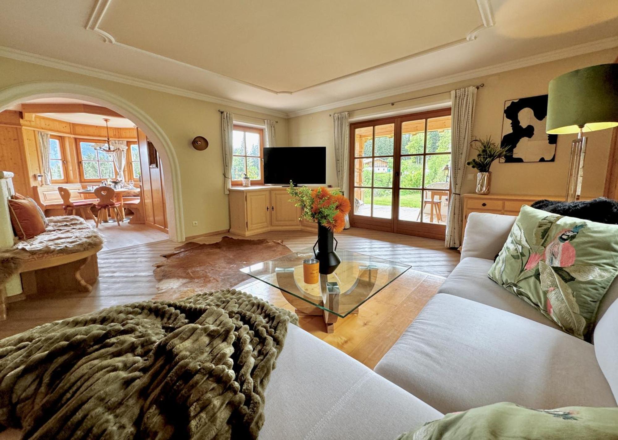 5* Panorama Chalet Mit Sauna By Belle Stay Going am Wilden Kaiser Bagian luar foto