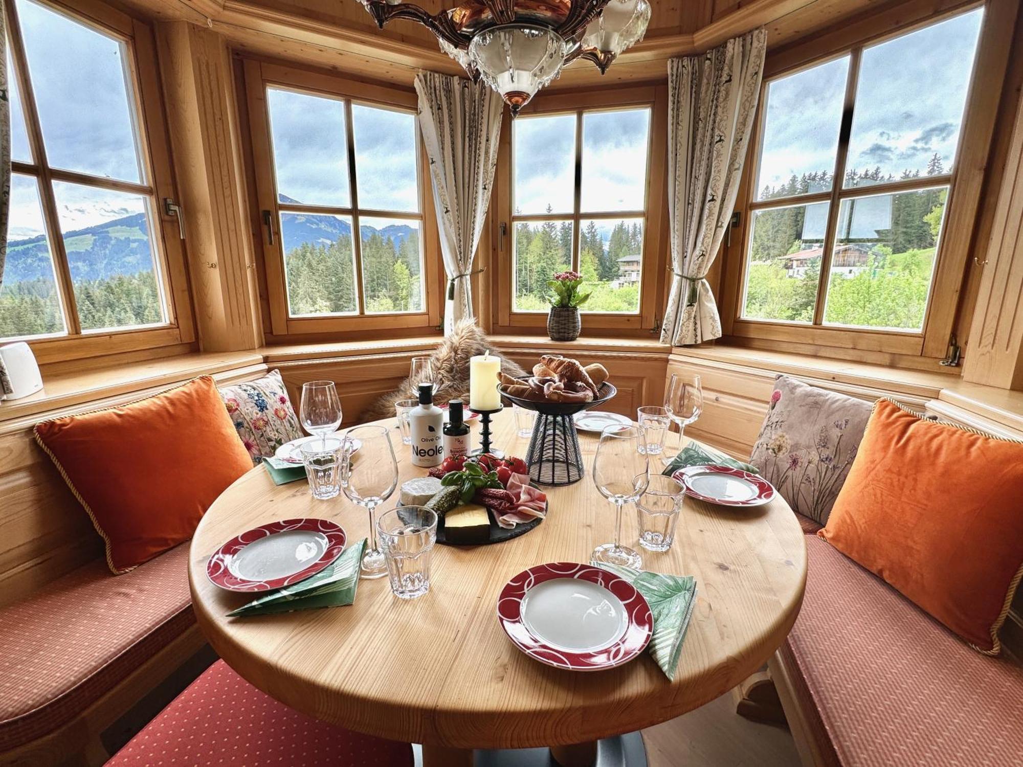 5* Panorama Chalet Mit Sauna By Belle Stay Going am Wilden Kaiser Bagian luar foto