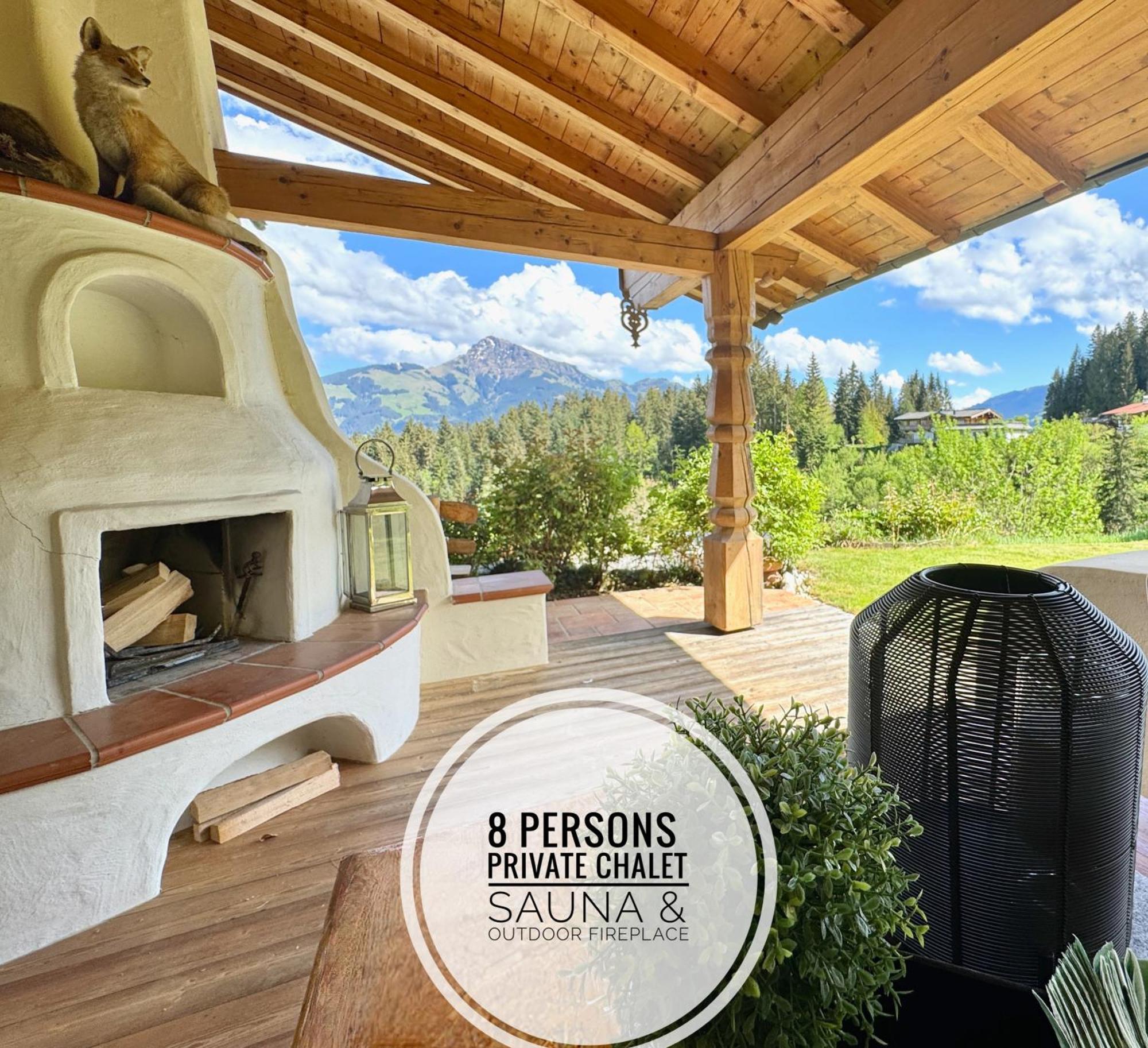 5* Panorama Chalet Mit Sauna By Belle Stay Going am Wilden Kaiser Bagian luar foto